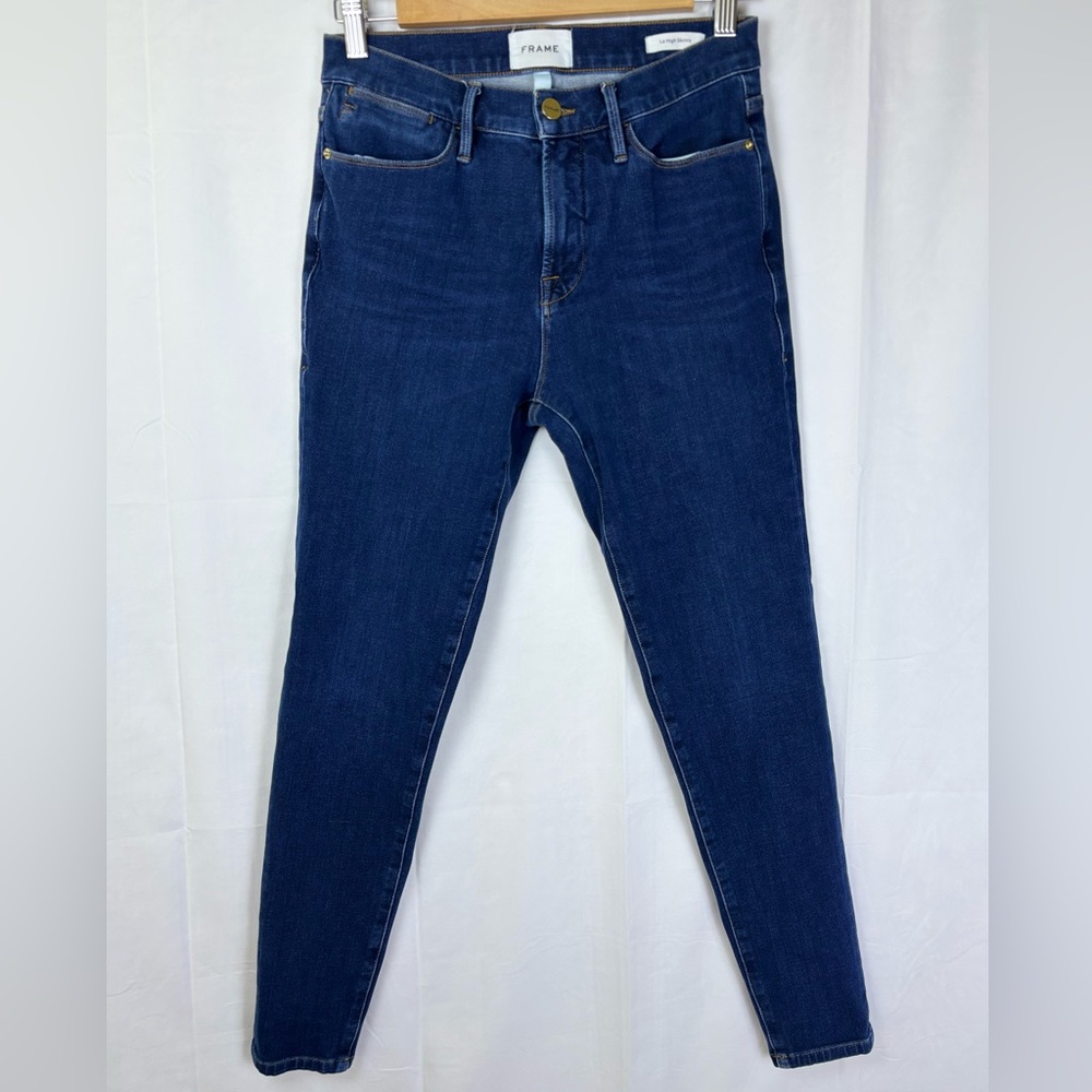 Frame Denim Dark Blue Women's Skinny Jeans